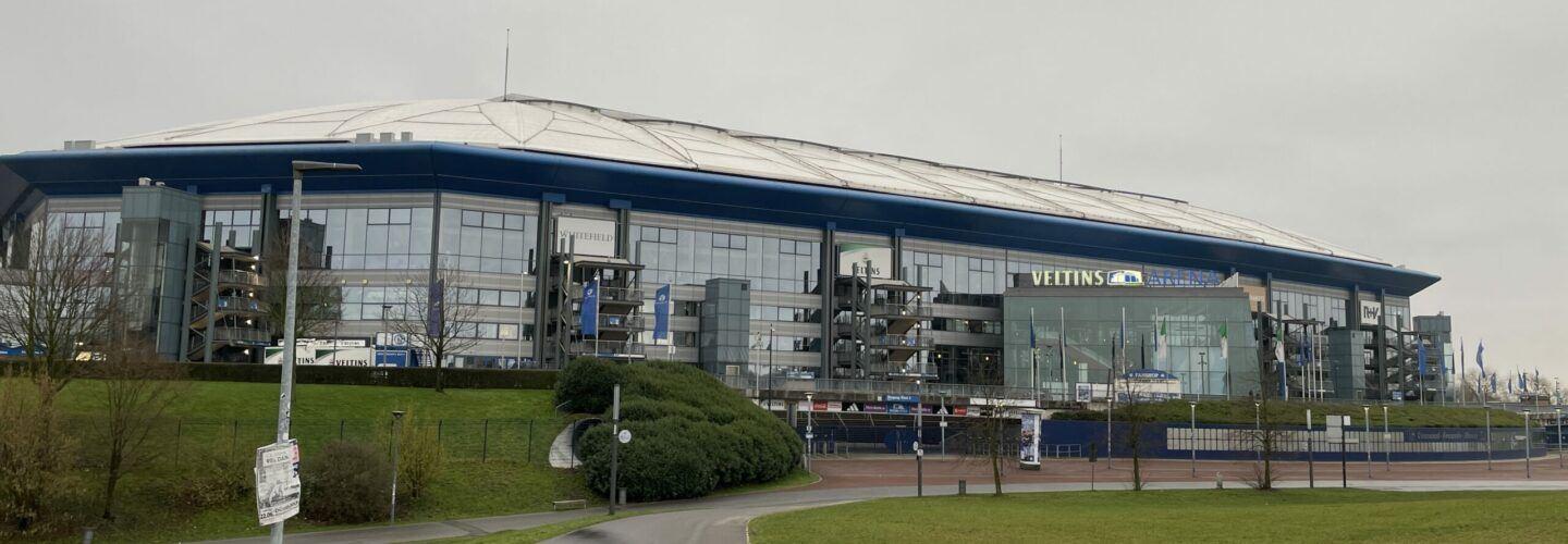 Blick auf die Schalke Arena